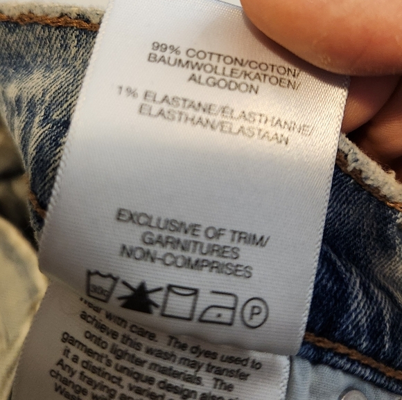 Silver Jeans Highly Desirable Straight Leg Jeans Light Womens Size 26 High Rise - Picture 9 of 10